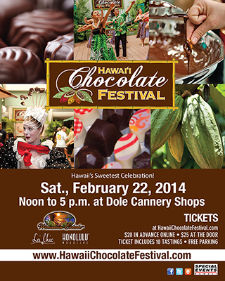 ハワイで「チョコレート・フェスティバル」開催