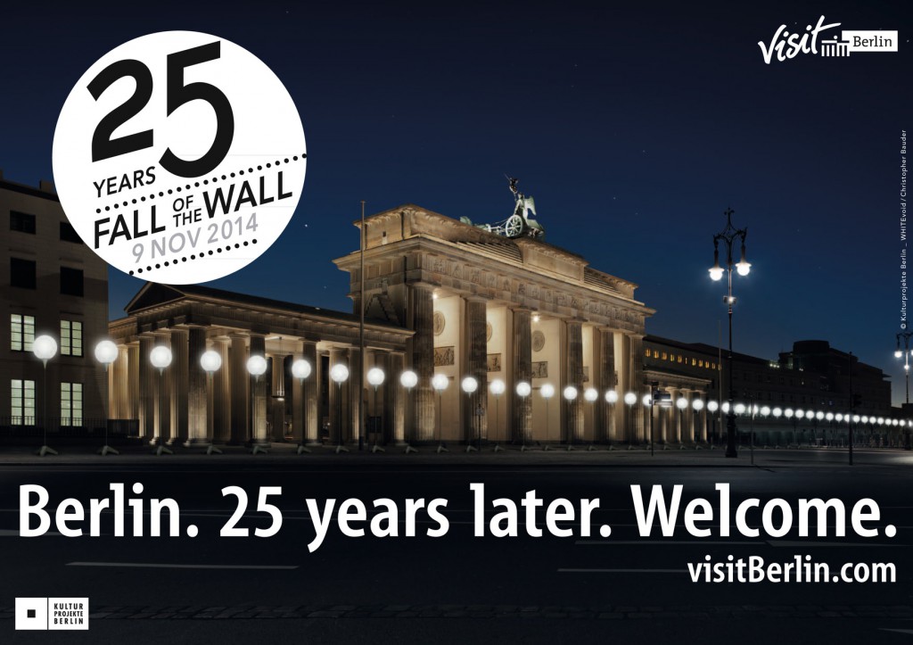 ベルリンの壁崩壊25周年記念イベントは宇宙規模！？