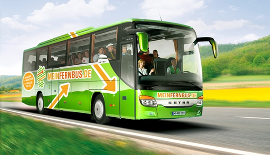 ミュンヘン空港からインスブルックまで便利なバスが定期運行