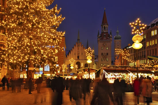 Munich Christmas Market at the Marienplatz