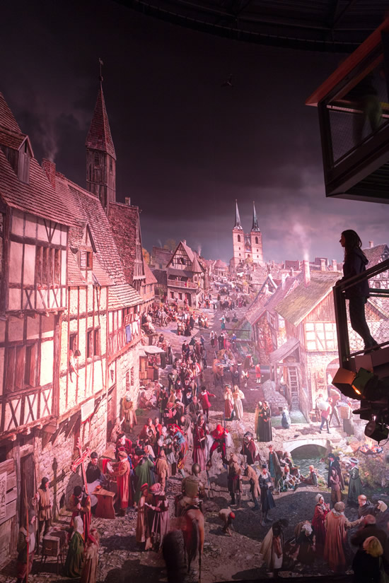 ドイツで人気の360度パノラマ館にルターの時代が登場！