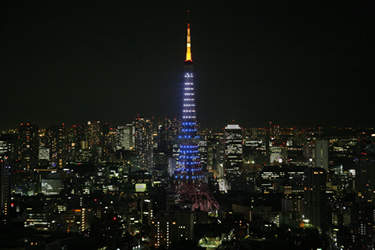 Tokyo Tower light-up