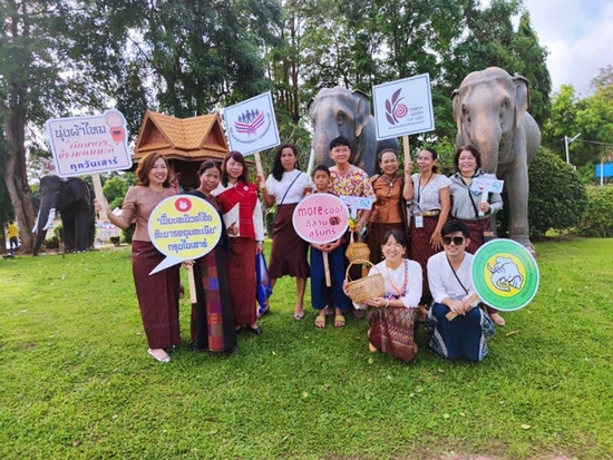 JTBタイランド　タイ最大の象村スリン県観光推進協会と無料のオンラインツアーを実施