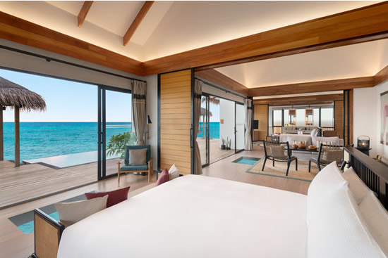 モルディブに「ヒルトン・モルディブ・アミンギリ・リゾート&スパ」が開業