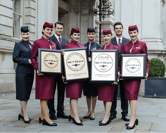 史上初！カタール航空がスカイトラックス社の「エアライン・オブ・ザ・イヤー」を7度目の受賞