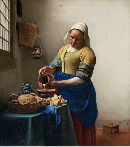 Vermeer Milkmaid