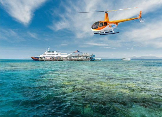 Sunlover Moore Reef Scenic Heli Package