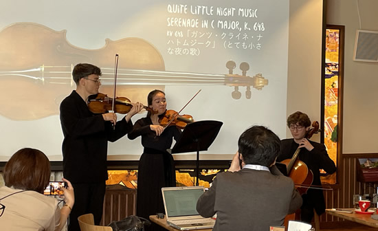 世界初！ モーツァルトの未発表曲を愛用のコスタヴァイオリンで披露 ～ 大阪・関西万博