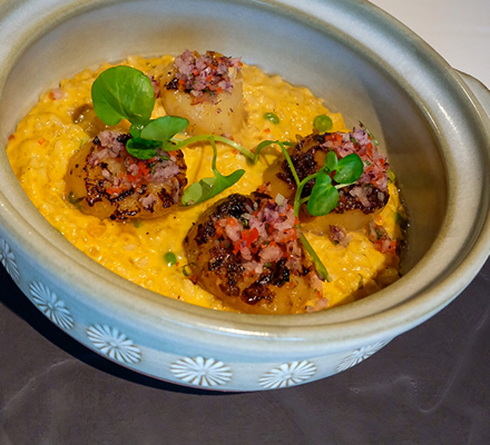 Cazuela de Arroz Nikkei, credit @adrienfoodinparis
