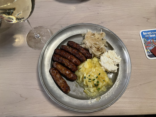 ニュルンベルガー焼きソーセージ