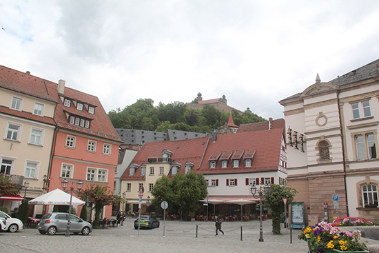 クルムバッハのマルクト広場